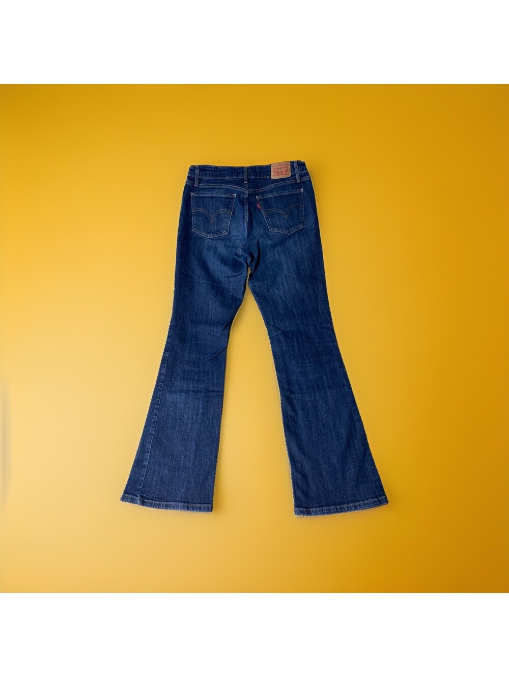 Levis 515 Bootcut Jeans Womens 6 Western Cowgirl  Blue Mid Rise Stretch